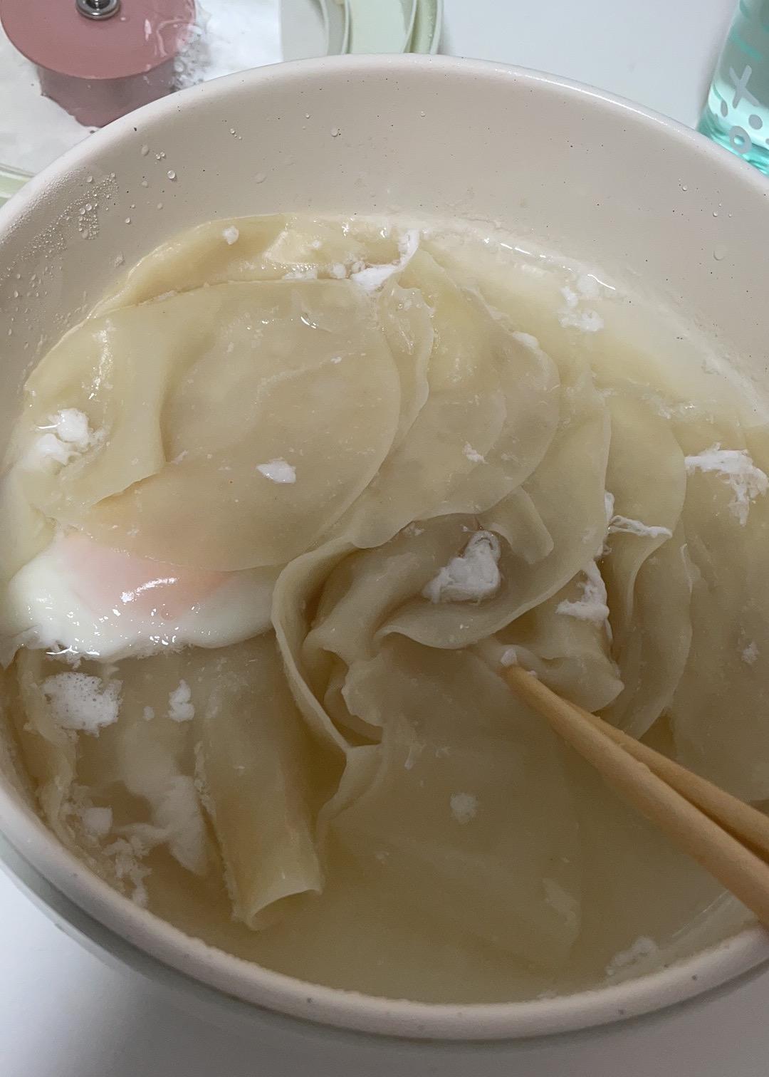 Have you ever eaten dumpling skins without filling?